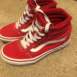 Kids Red Vans